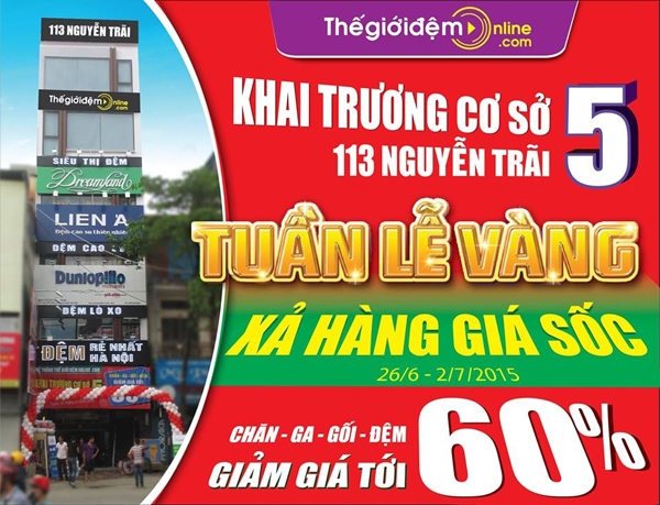 Khai trương cơ sở 5- 113 Nguyễn Trãi