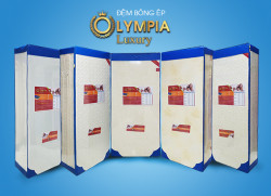Đệm bông ép Olympia Luxury gấm xốp cao cấp#13