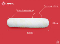 Gối ôm Olympia Sapphire Foam Massage#7