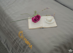 Chăn ga gối khách sạn Olympia cotton lụa 7 món OCL7M02#11