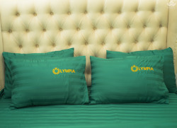 Chăn ga gối khách sạn Olympia cotton lụa 7 món OCL7M06#8