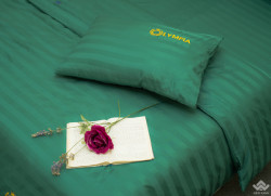 Chăn ga gối khách sạn Olympia cotton lụa 7 món OCL7M06#4
