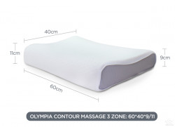 Gối cao su Olympia Contour Massage 3 vùng#16