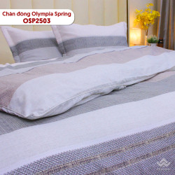 Chăn đông Olympia Spring vải cotton sợi mát OSP2503#4