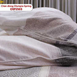 Chăn đông Olympia Spring vải cotton sợi mát OSP2503#2