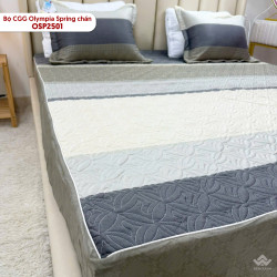 Bộ chăn ga gối Olympia Spring chần OSP2501#4