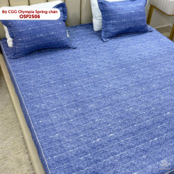 Bộ chăn ga gối Olympia Spring chần OSP2506#2