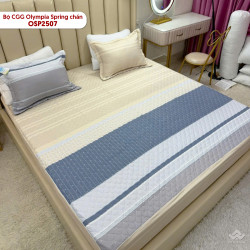 Bộ chăn ga gối Olympia Spring chần OSP2507#4