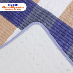 Đệm điện Misuko Hiyamatsu tuyết nhung vân thừng#5