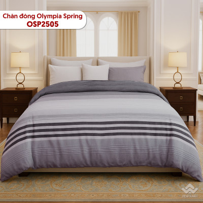 Chăn đông Olympia Spring vải cotton sợi mát OSP2505