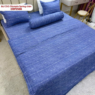 Bộ chăn ga gối Olympia Spring chần OSP2506